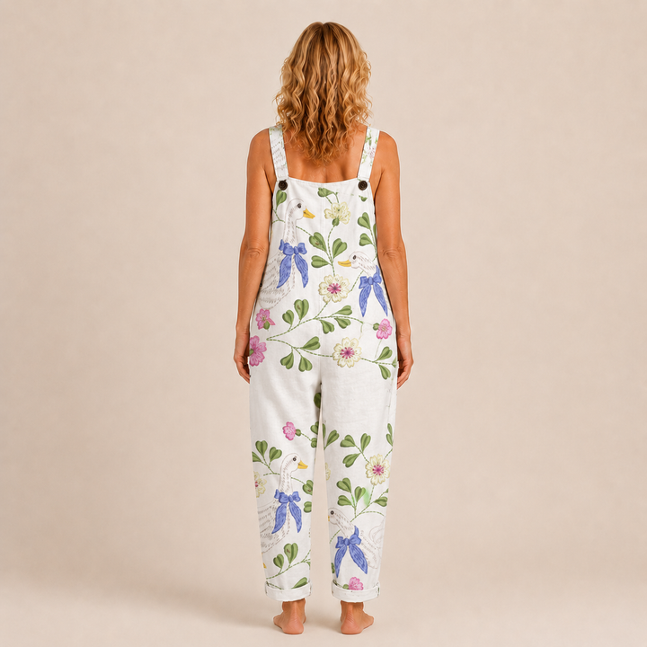 Zara | Delicate Floral Swans