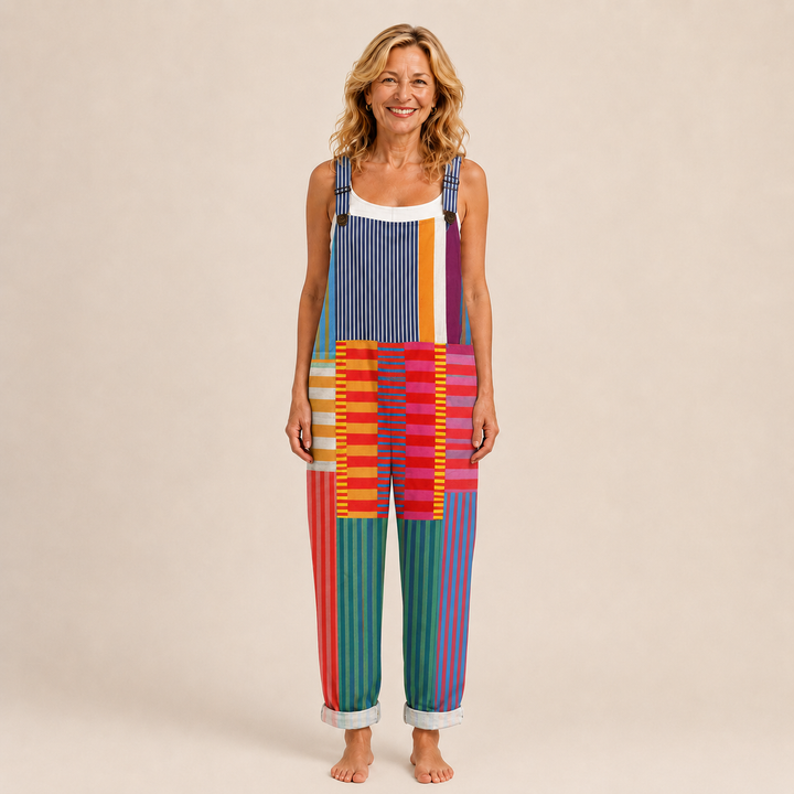 Manon | Artistic Colourful Stripes with Light