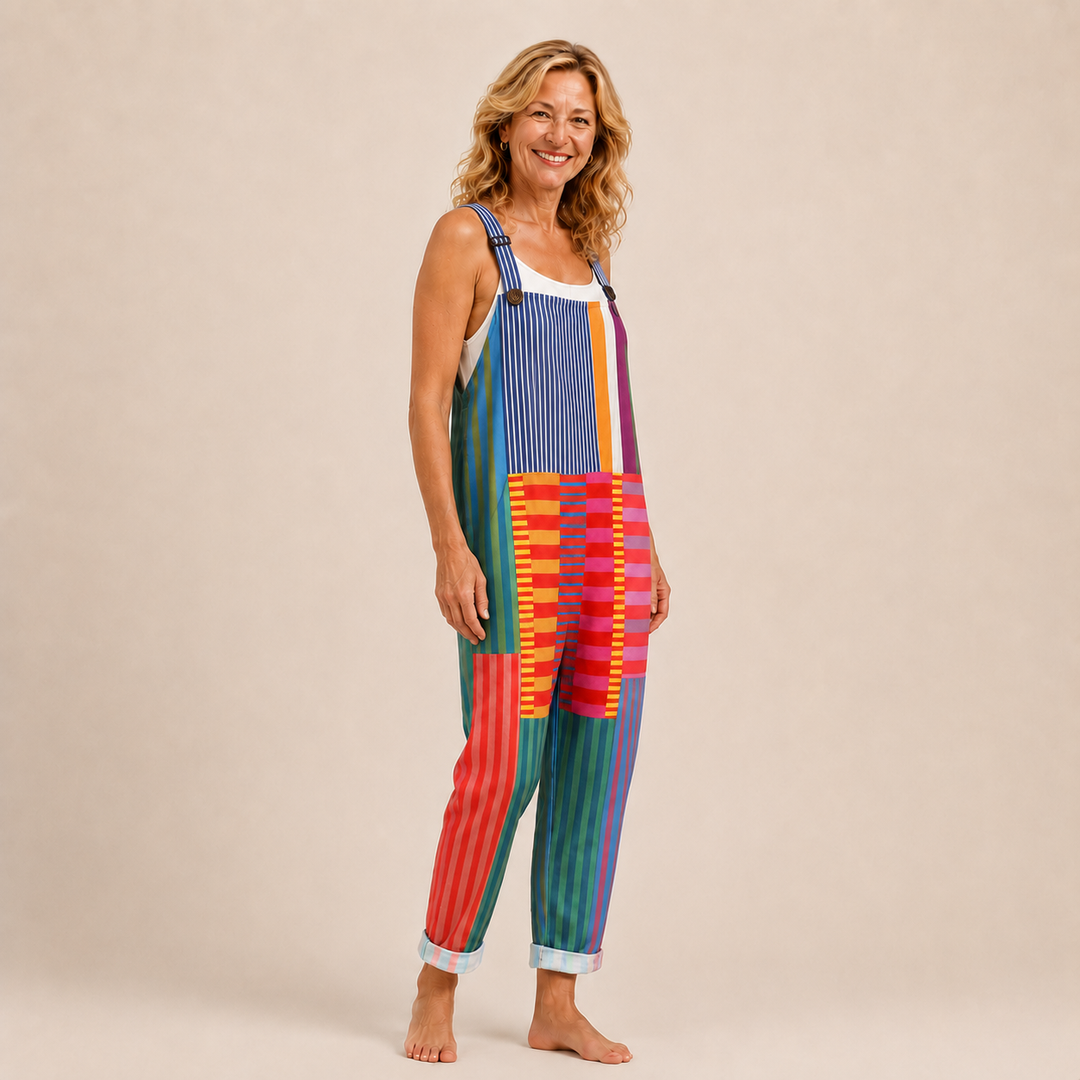 Manon | Artistic Colourful Stripes with Light