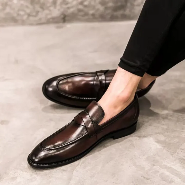 Robert | Smart Leather Penny Loafers