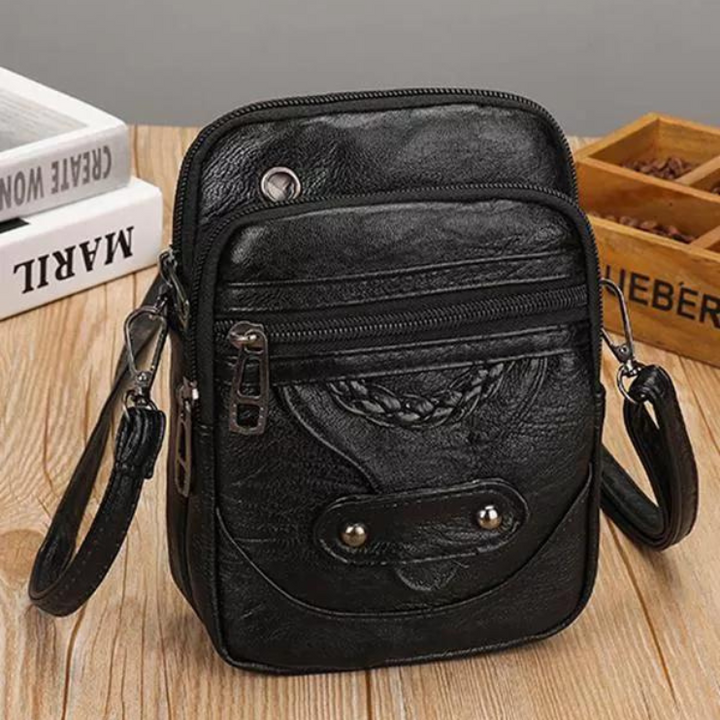 Lotte | Elegant Structured Leather Handbag