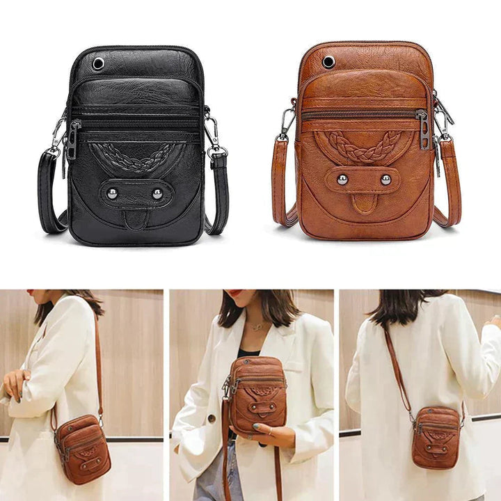 Lotte | Elegant Structured Leather Handbag