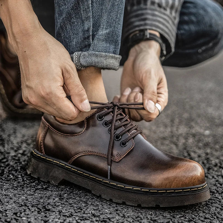Callum | Brown Derby Shoes