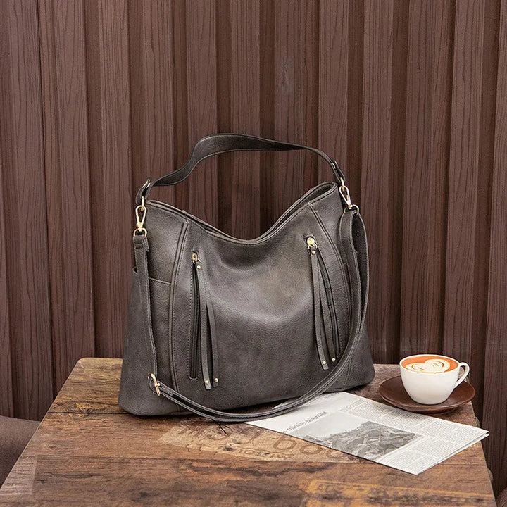 Paula | Fringe Leather Handbag
