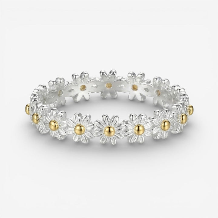 Opulent Floral Garden Ring