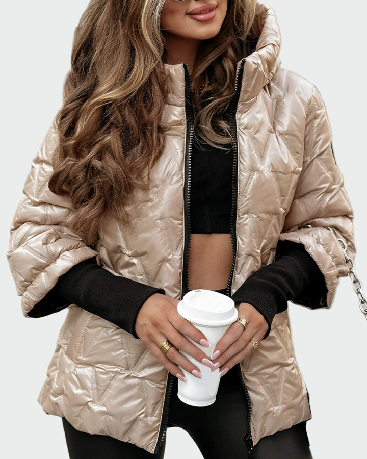 Dilys | Hooded Quilted Jacket