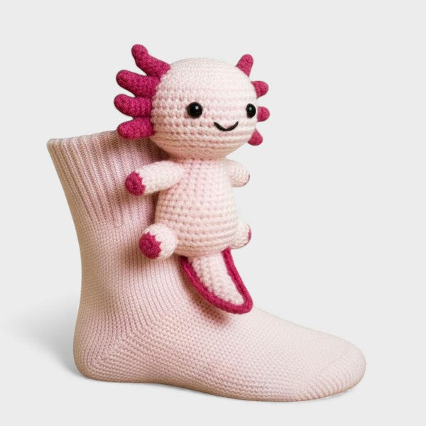 Marta Axolotl-Themed Socks