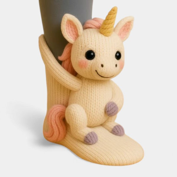 Natalia Unicorn-Themed Socks