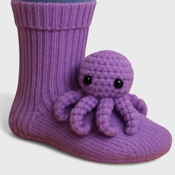 Sara Fun Octopus-Themed Socks