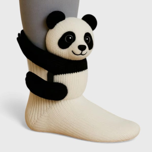 Beatriz Panda-Themed Socks