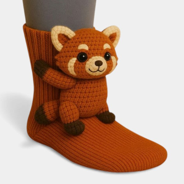 Elena Panda-Themed Socks