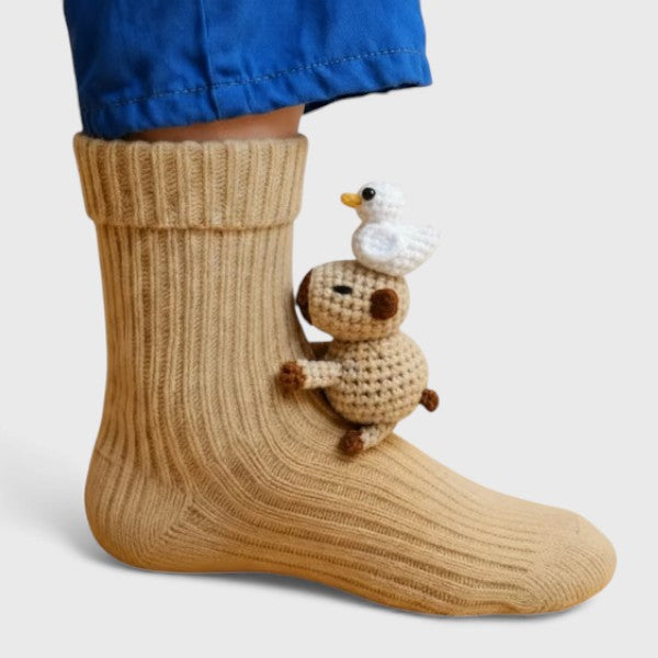 Laura Cosy Sheep Pattern Socks