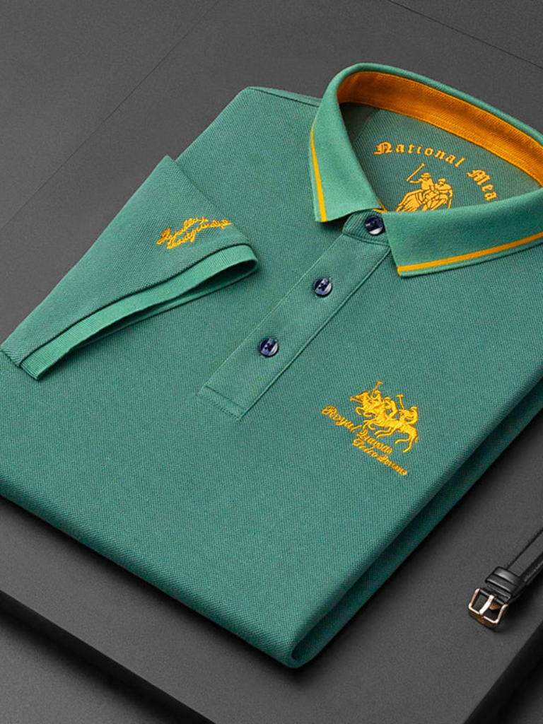Edwin | Navy Club Polo Shirt