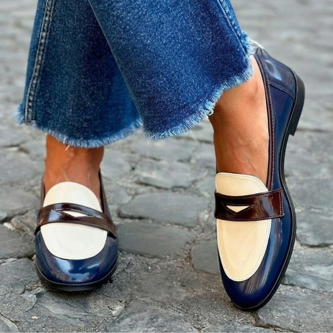Trude | Contrasting Loafers