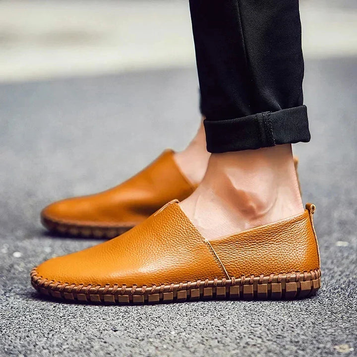 Gareth | Breathable Casual Leather Loafers