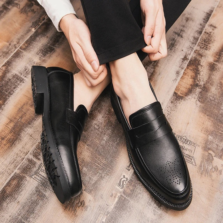 Victor | British-Style Penny Loafers