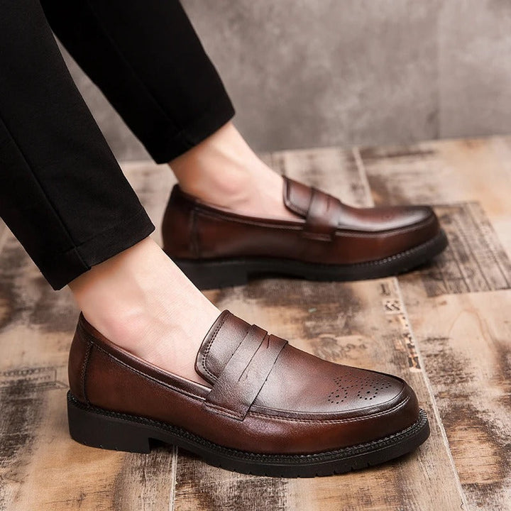 Victor | British-Style Penny Loafers