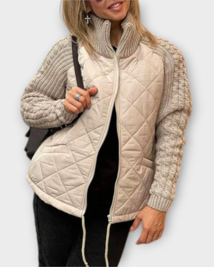 Elin | Quilted High-Collar Jacket