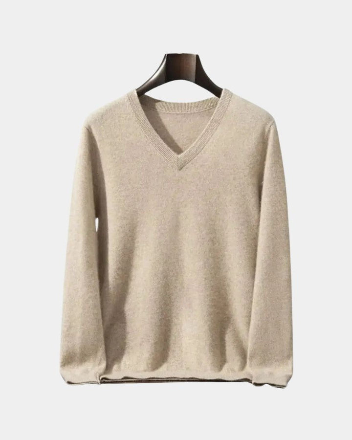Edmund | Blue V-Neck Jumper