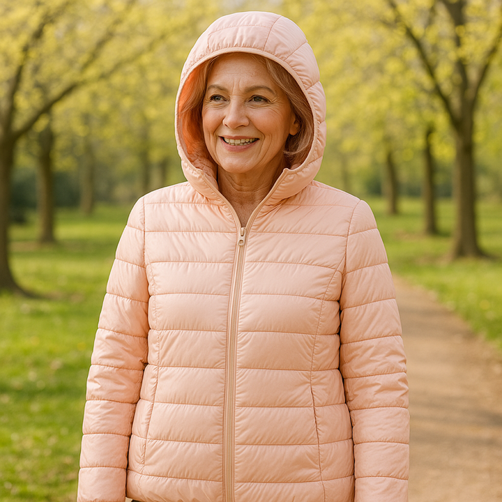 Emma Mid-Season Jacket, Light Pink