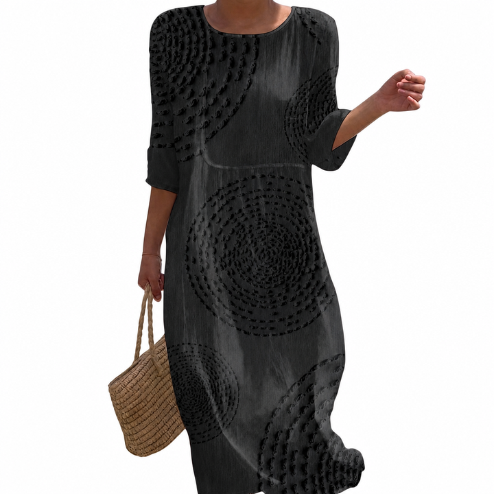 Clémence | Casual Embroidered Dress