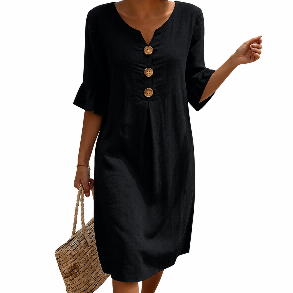 Romane | Casual Floral Print Dress