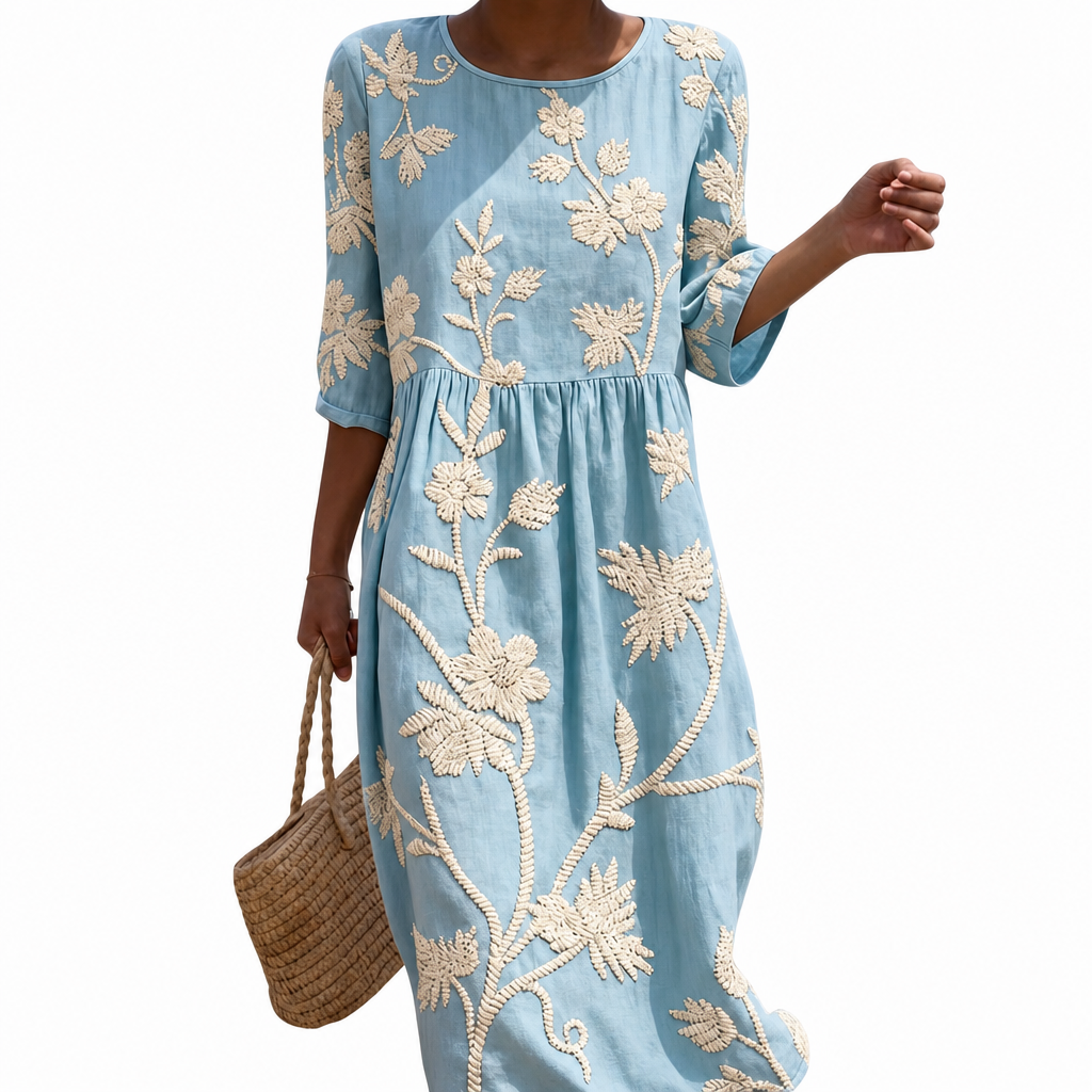 Héloïse | Casual Floral Print Dress
