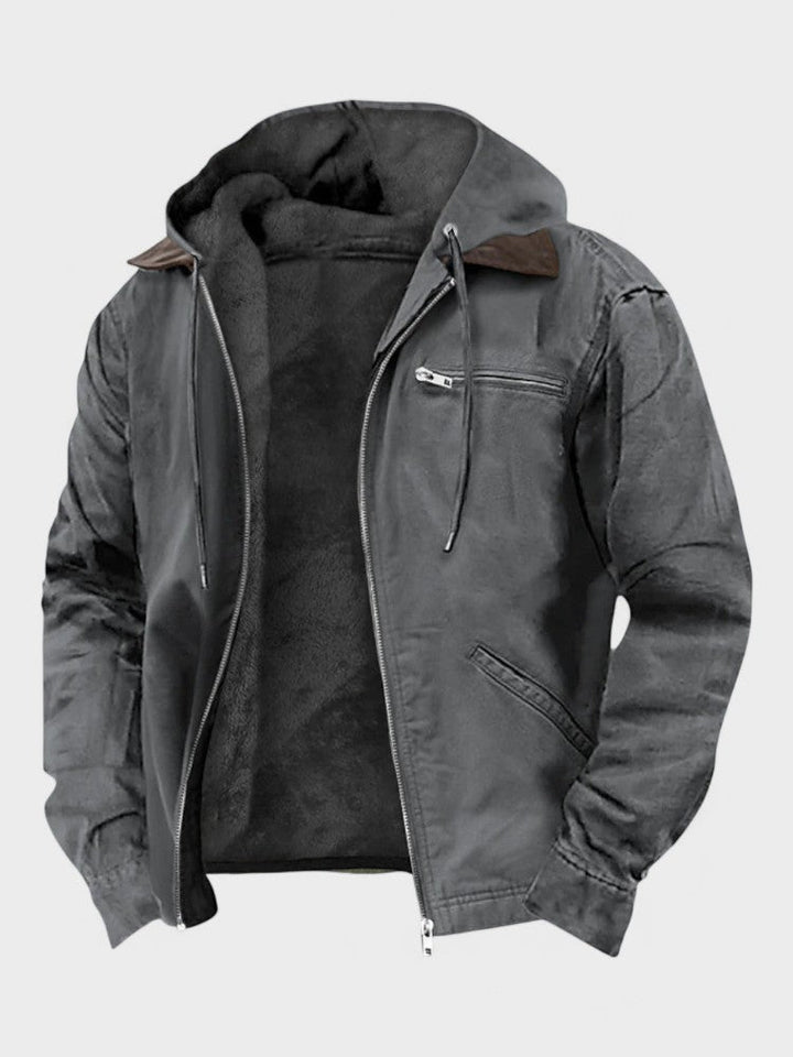Gareth | Hooded Zip Jacket