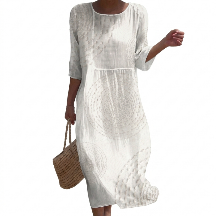 Anaïs | Casual Embroidered Dress