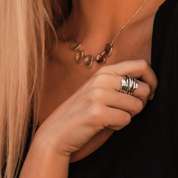 Bliss - Chunky Vintage Silver Ring