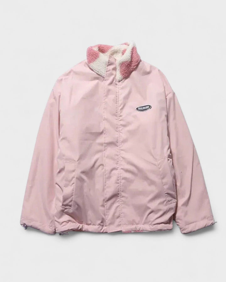 Helena | Heart Print Reversible Jacket