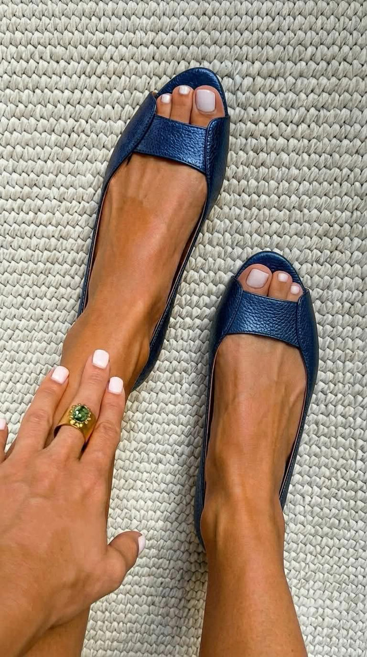 Frieda | Luxe Golden Comfort Sandals