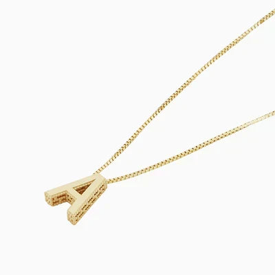 Romantic Letter Initial Necklace