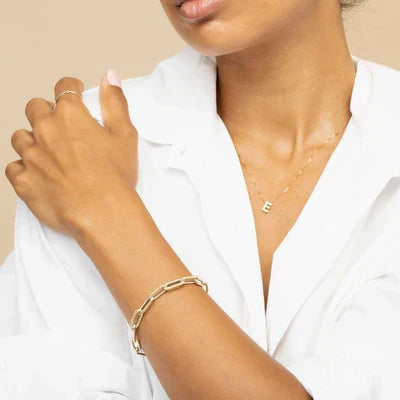 Romantic Letter Initial Necklace
