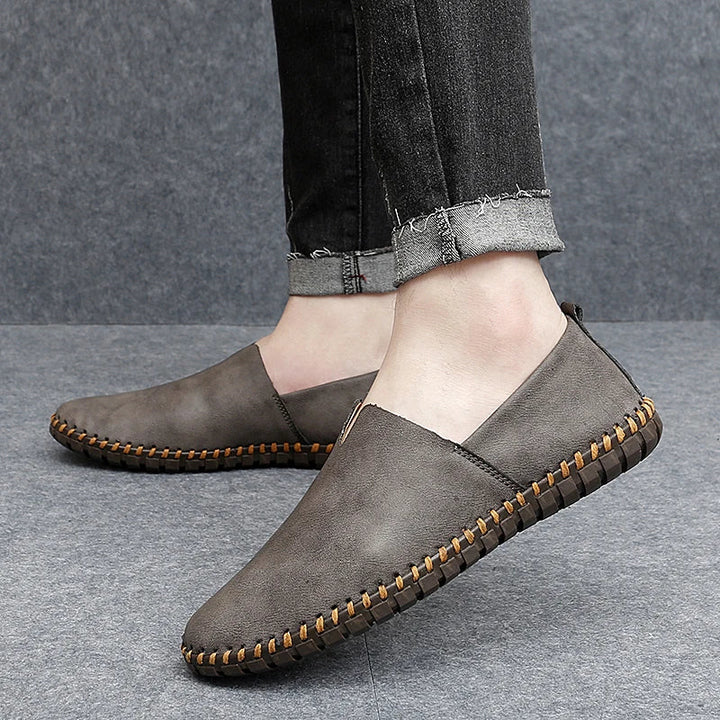 Stuart | Ibiza Leather Slip-Ons
