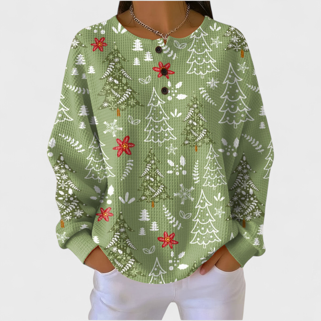 Marloes | Christmas Tree Design Pullover