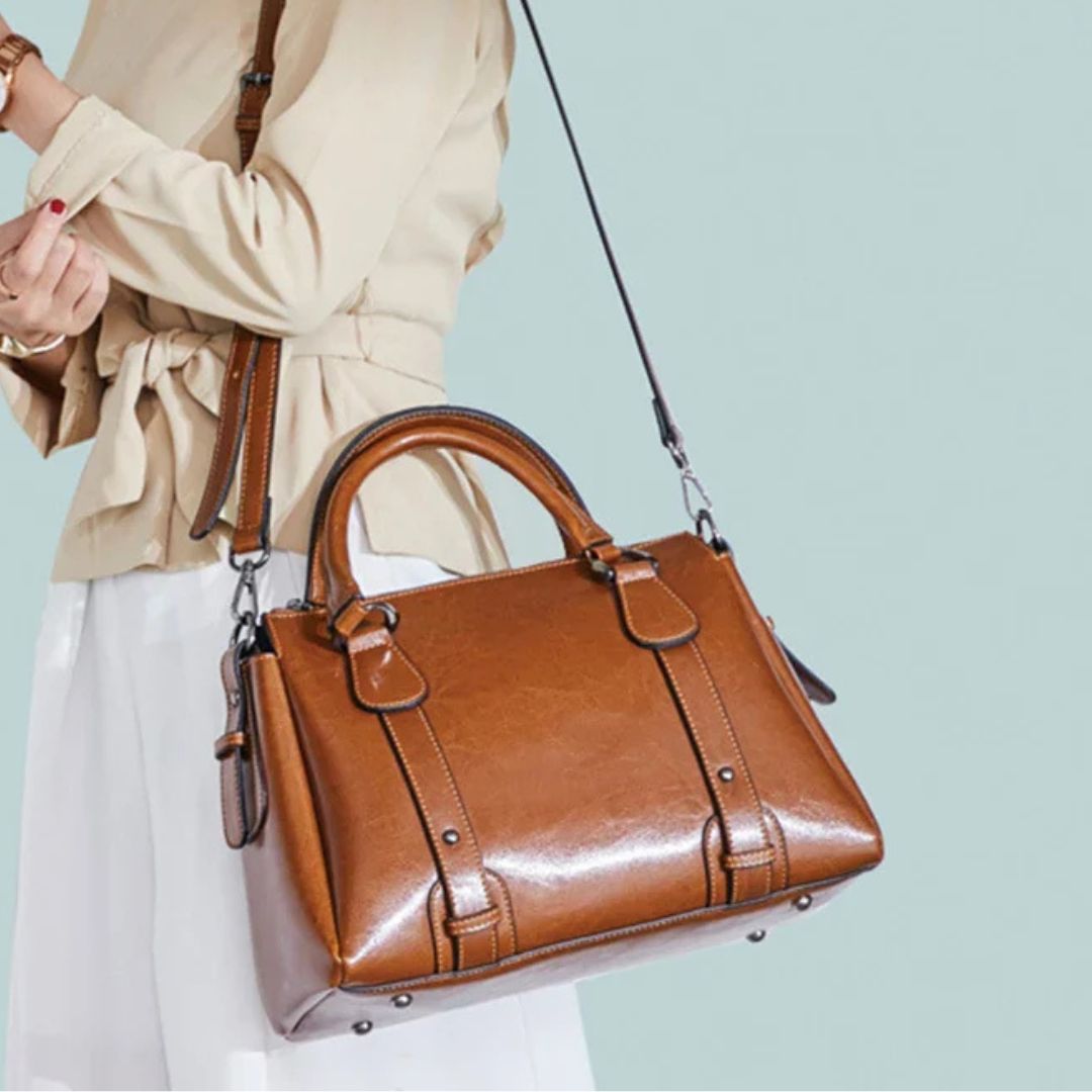 Ida | Glamorous Shiny Shoulder Bag
