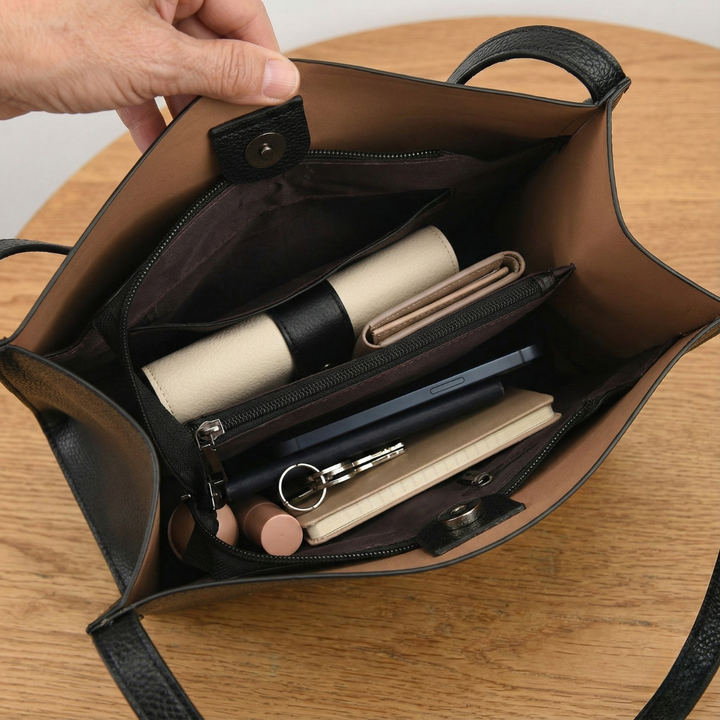 Sarina | Chic Leather Crossbody Purse