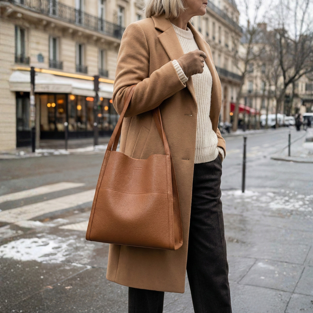 Sarina | Chic Leather Crossbody Purse