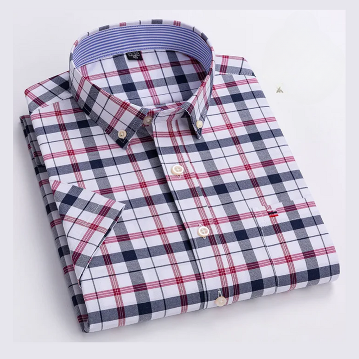 James | Light Blue Pinstripe Shirt