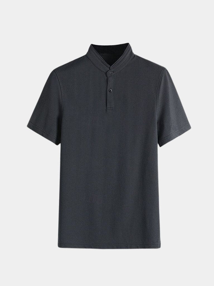 Jeffrey | Open-Collar Polo Shirt