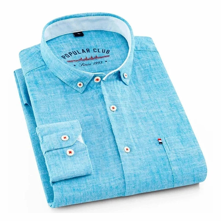Peter | Cream Casual Button-Down Shirt
