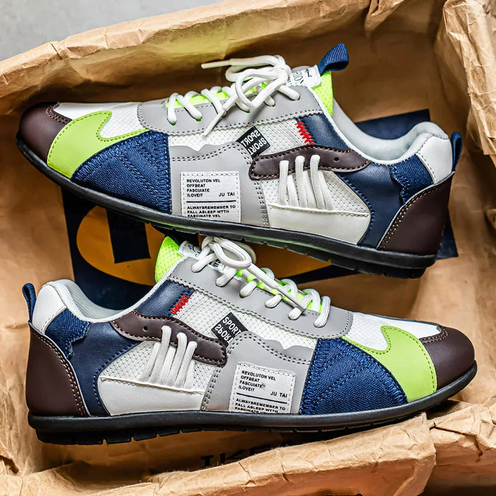 Jonah | Colour-Block Retro Trainers