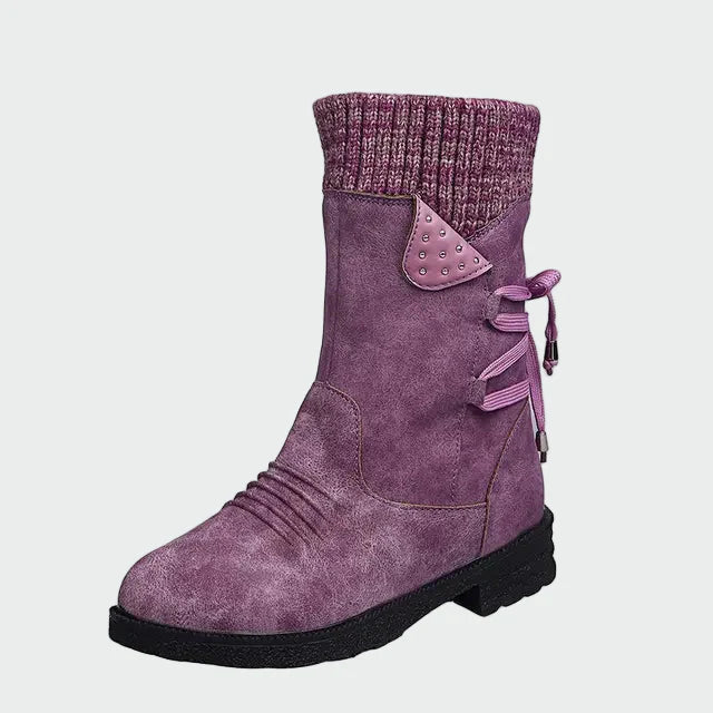 Amanda | Elegant Suede Ankle Boots
