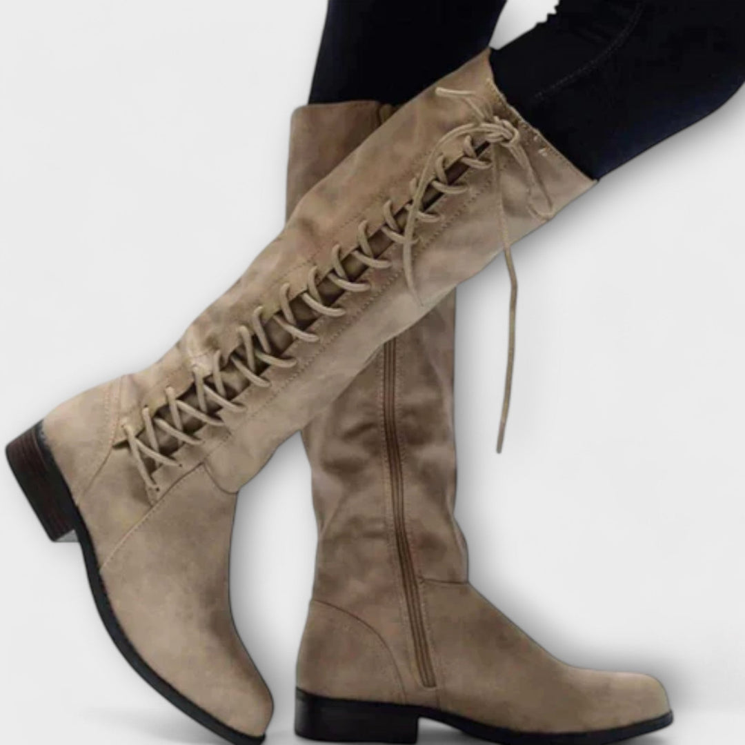 Angela | Tall Leather Boots