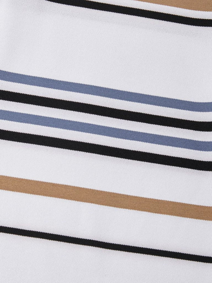 Kit | White Multi-Stripe Polo
