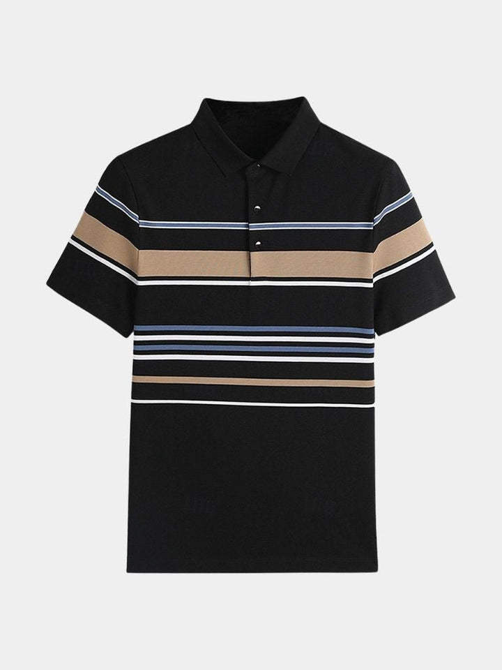 Kit | White Multi-Stripe Polo