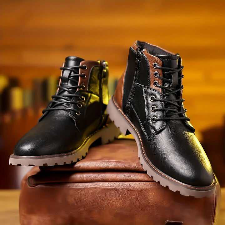 Kenneth | Brown Casual Lace-Up Boots