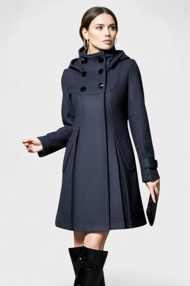 Lindsey | Hooded Long Coat