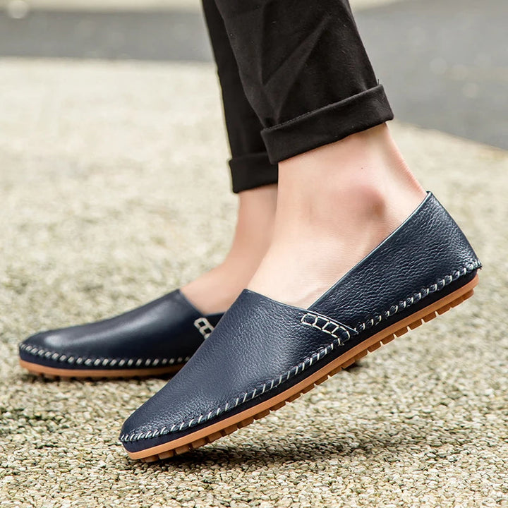 Neil | Lightweight Leather Loafers